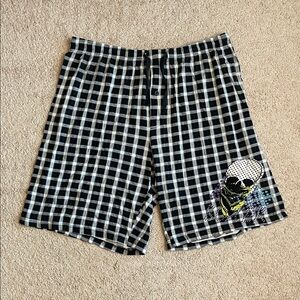 Joe Boxer Checkered Men's Lounge Shorts